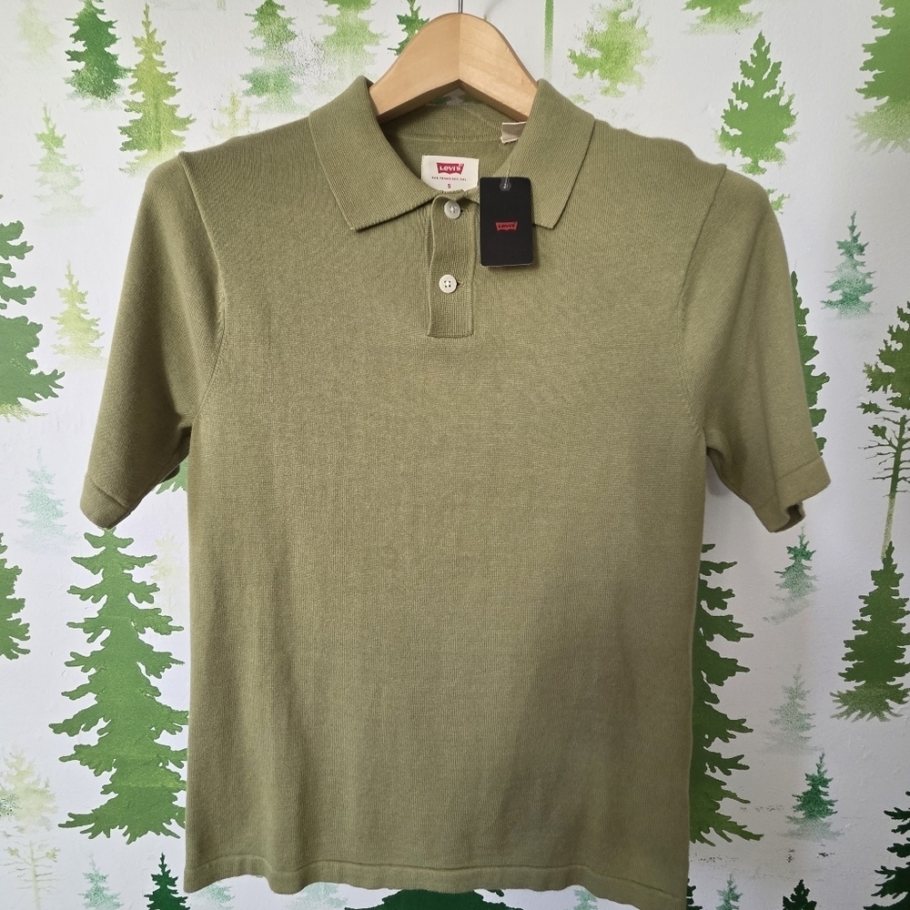 Levi's Olive Green Men's Polo Shirt
